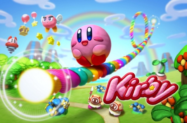 Box Art americana per Kirby e il pennello arcobaleno