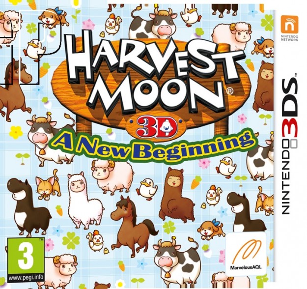 Data di lancio, cover e trailer per Harvest Moon: A New Beginning per 3DS