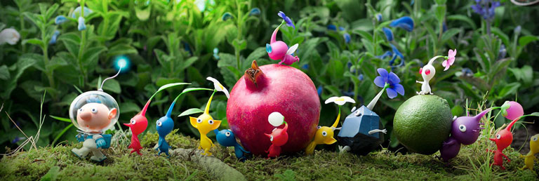 Pikmin camminano