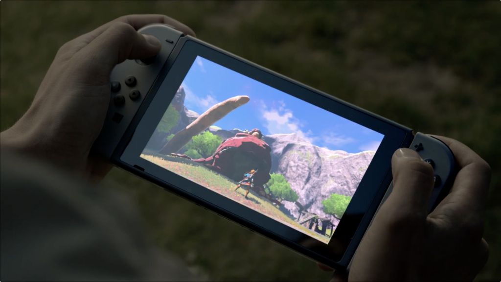 Un video che mostra in azione il touchscreen di Nintendo Switch