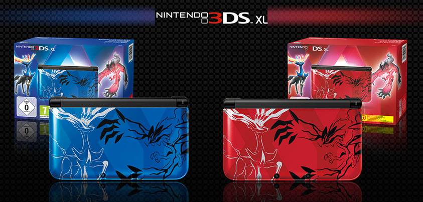 [AGG] 3DS XL in edizione limitata Pokémon X e Y in arrivo in Europa e America!