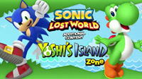 I livelli di Yoshi in Sonic Lost Worlds 